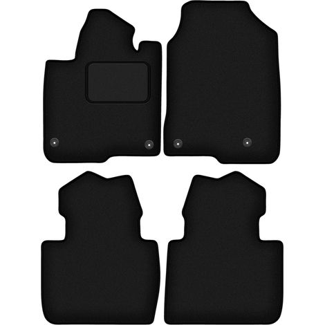 Tapis de sol en velours noir pour : Honda ZR-V crossover (2023-)