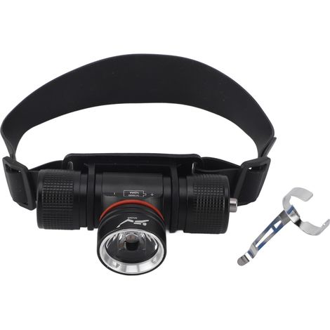 Ortviai Lampe frontale plongée étanche IPX68 1200 lm 3 modes pour snorkeling et pêche sous-marine jusqu’à 80 m (1/5)