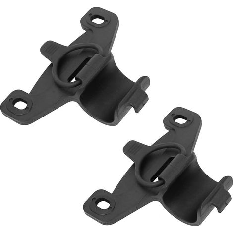 Confezione da 2 clip di montaggio per bici, supporto portatile per pompa per bici, clip universale per pompa, staffa di montaggio per mountain bike, supporto gonfiabile per bici da strada e mountain b