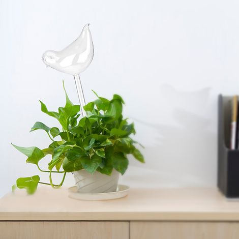 Bewässerungskugeln aus Glas, selbstbewässernde Stäbe, Wasserkugeln für Gärten, Terrassen, Blumentöpfe, Hängeampeln (1/4)