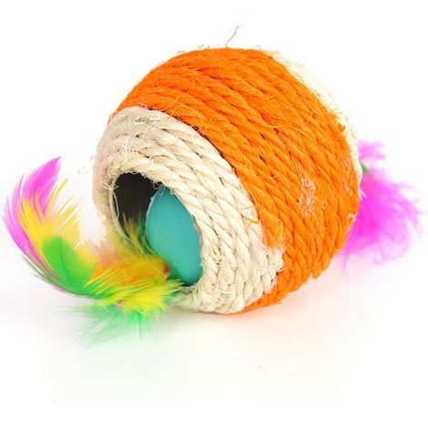 Jouet à plumes amusant pour chat (1/3)