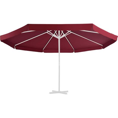 Maison Exclusive - Telo di Ricambio per Tenda da Sole Rosso Bordò 515 cm