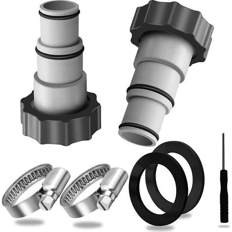 Adaptateur de Tuyau de Piscine de Rechange pour Pompe A, raccord pour Tuyau de 32 mm et 38 mm (1/5)