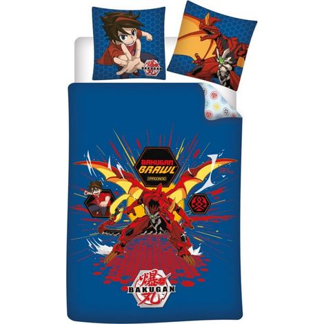 Parure de lit réversible Bakugan - 140 cm x 200 cm (1/2)