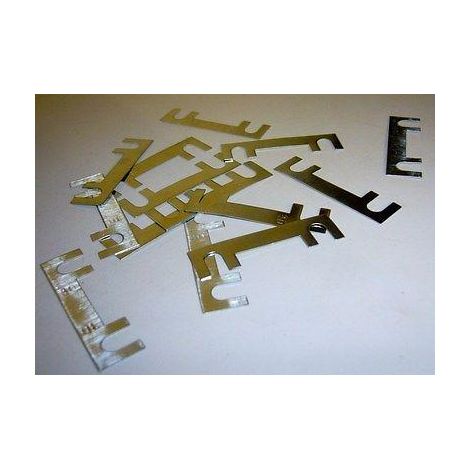 KIT 10 FUSIBILI FUSIBILE LAMELLA 80A CARICABATTERIA AVVIATORI DECA