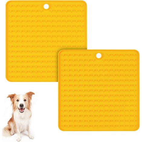 Tapis pour chien étanche en 2 pièces, parfait pour nourrir du yao (1/5)