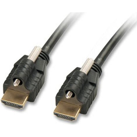 LINDY HDMI-Kabel mit Ethernet & 2x Steckerschloss Typ A/A 5m (41388)