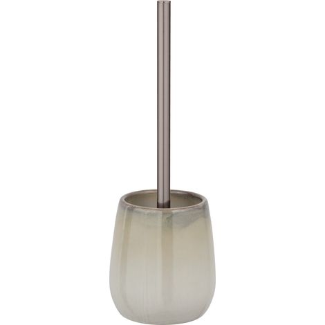 Schöner Wohnen WC-Garnitur Set Marano Beige Bürste Stiel Toilette Badezimmer (1/4)