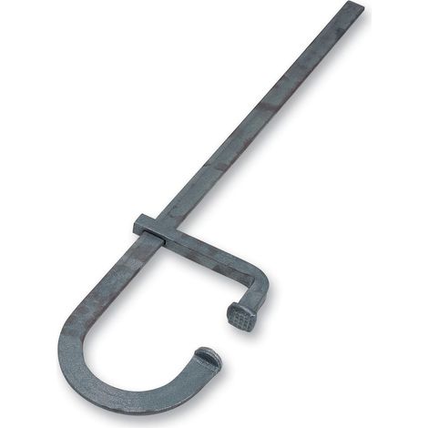 Attrezzo revex flat cement clamp 800 mm sezione 30x8 mm