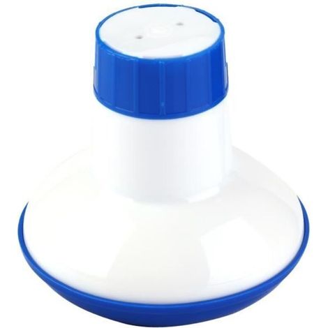 Flotteur de piscine avec distributeur de chlore flottant, désinfectant par tablettes. (1/5)