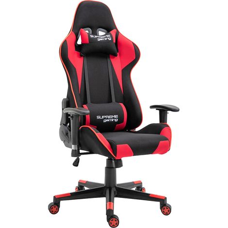 Sedia da gaming PlayMaker nera/rossa (1/5)