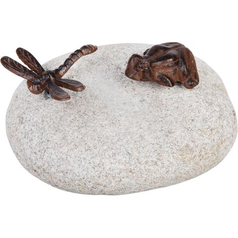 Animaux sur galet - Modèles aléatoires - L 19 cm - Livraison gratuite (1/3)