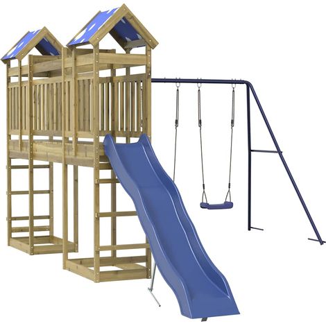 Spielturm Imprägniertes Kiefernholz vidaXL (1/5)