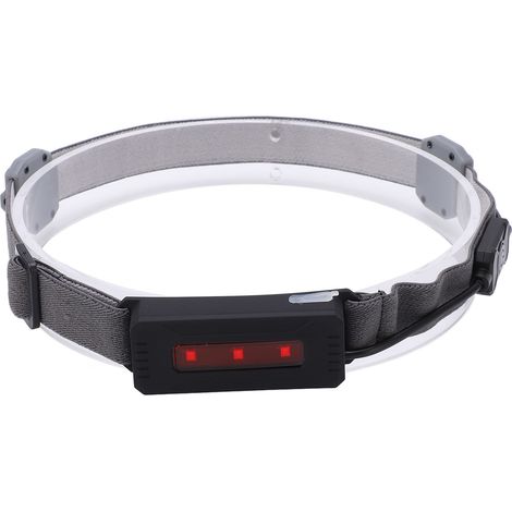 Wiederaufladbare, ultrahelle, wasserdichte und tragbare Stirnlampe per USB für nächtliches Laufen im Freien. (1/5)