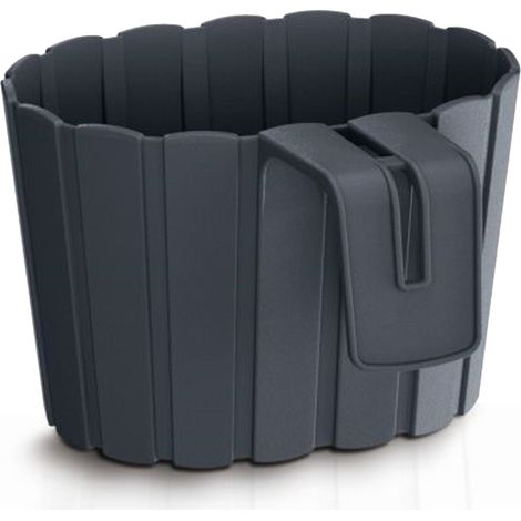 Jardinera Boardee Hook DDEZ150 para barandilla  Antracita (1/5)