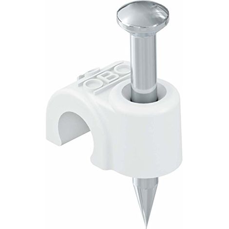 OBO Bettermann Vertr Iso-Nagel-Clip 7,0mm 2007 25 RW 100 Stk