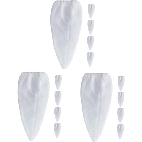 3 Ensembles Filtrant pour Piscine Filet Tuyau D'aspiration De Piscine Filtre De Bassin Accessoire De Piscine Filtres À Vide De Rechange Nylon Blanche 5 Pièces 3 (1/5)