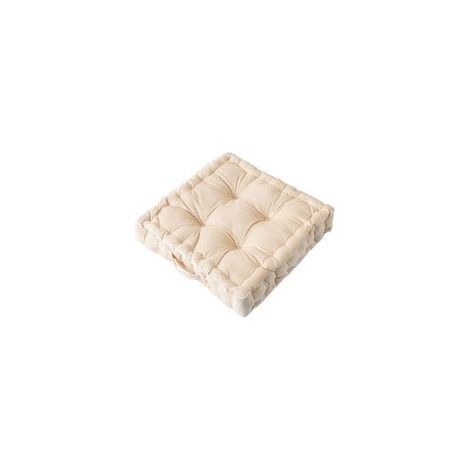 (blanc cassé)Coussin - Taille 42x42 cm- Épaisseur Idéale - Confortable et Élégant - Agréable au Toucher (1/5)
