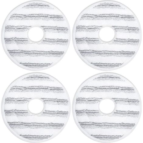 Pack of 4 Vileda Spin and Clean mop refills, washable and reusable refills for replacing the Vileda Spin mop head (1/5)