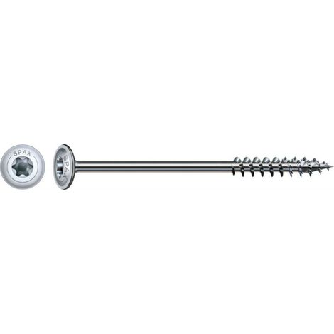 SPAX HI.FORCE, 6 x 100 mm, 100 Stück, Teilgewinde, Tellerkopf, T-STAR plus T30, 4CUT, WIROX - 0251010601005