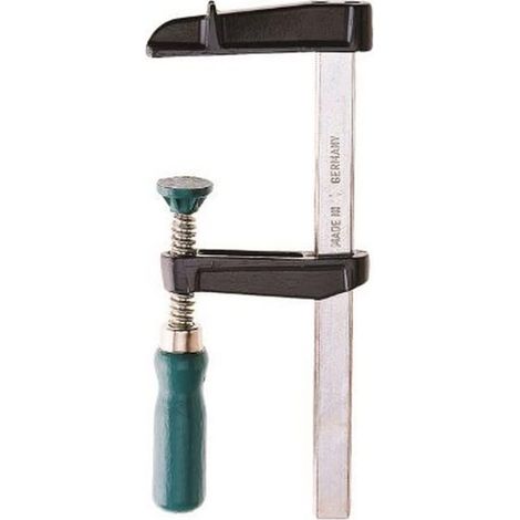 Serre-joint à vis - 1 pièce - Acier zingué et polyamide - Serrage rapide jusqu'à 100 mm - Bricolage et collage bois - Ouverture 50-100 mm (1/5)
