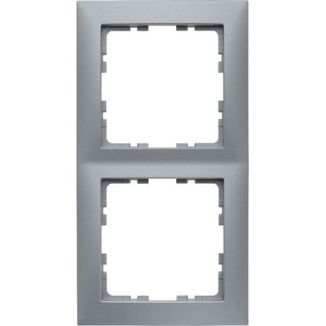 Doppia cornice, alluminio opaco, verniciato, B.Square
