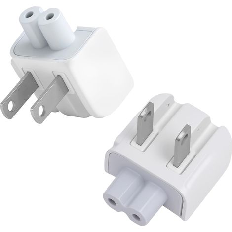 Adaptateur de Voyage Europe vers USA 2 Pièces - Adaptateur Universel pour 15, iPad, - Compact (1/5)