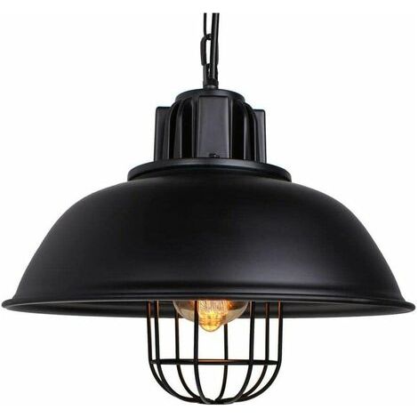 Suspension lumineuse en métal, douille E27, adaptée au salon, à la chambre, au café, au bar et aux intérieurs polyvalente pour une utilisation dans divers espaces domestiques.-AquaForge (1/5)