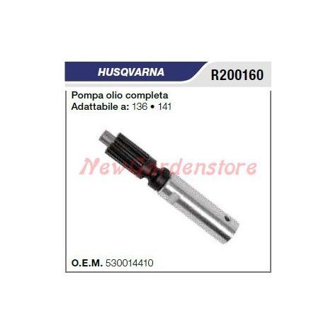 Pompa olio compatibile HUSQVARNA motosega 136 141 modelli 530014410
