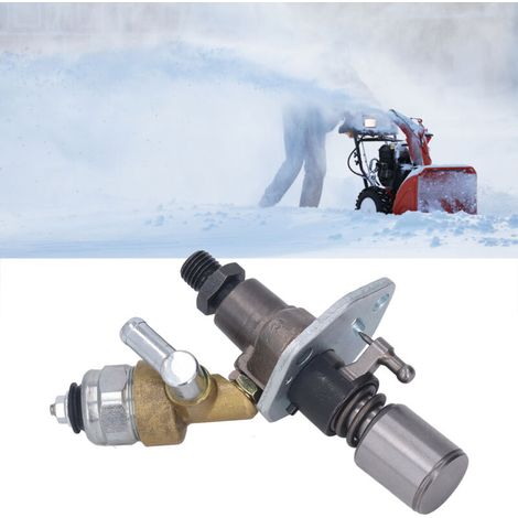 Accessoires pour Générateur Diesel 186FA Monocylindre Refroidi par Air Pompe à Neige Cultivateur Électrovanne Pompe à Injection Carburant Silencieux-KZQ