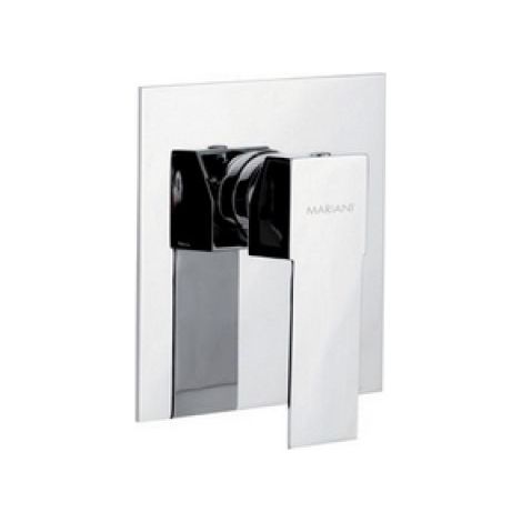 MISCELATORE MONOCOMANDO INCASSO DOCCIA LINEA POLAR Cromo