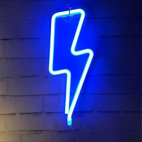 Veilleuse néon LED clignotante pour enfants, cadeau de Noël (1/5)