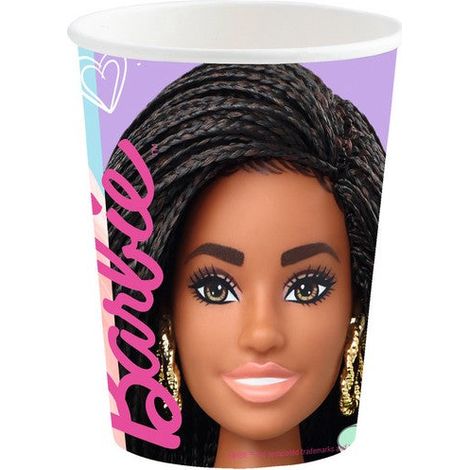 Bigiemme Bicchiere Barbie Sweet 250 Ml 8 Pz