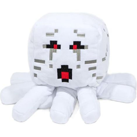 Peluche Ghast Minecraft - Coussin en microfibre de polyester ultra douce (1/2)