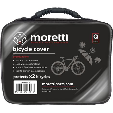 Telo copribici Moretti per 2 biciclette (1/4)