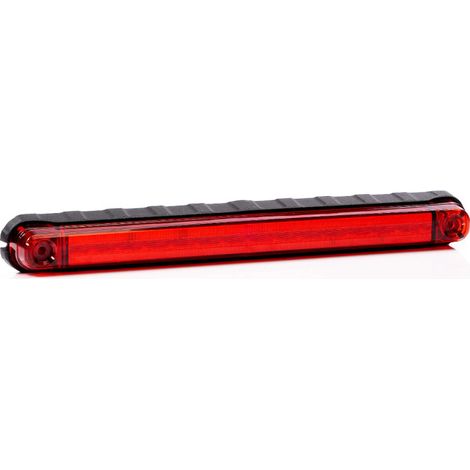 Maxter – Feu de gabarit LED rouge 12/36V – Installation horizontale/verticale – Câble d'alimentation 150 mm – Éclairage pour remorque (1/3)