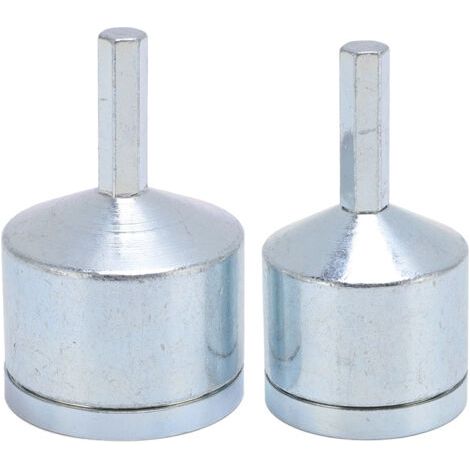 Nettoyant pour tubes en cuivre – 2 pièces, brosse rotative pour perceuse (1/2″ et 3/4″), usage professionnel sanitaire et industriel, diamètres 15 mm et 22 mm