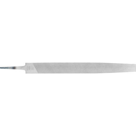 PFERD TOOLS Mühlsägefeile gerade Kanten Flachspitz 300mm Hieb 2 universell zum Schärfen 10 Stk (1/2)
