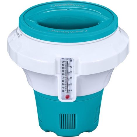 Bestway 58701 ChemGuard Chemikalienspender mit Thermometer, Groß (1/5)