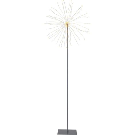 3D-LED-Standstern "Firework", silber, 200 ww LED (1/3)