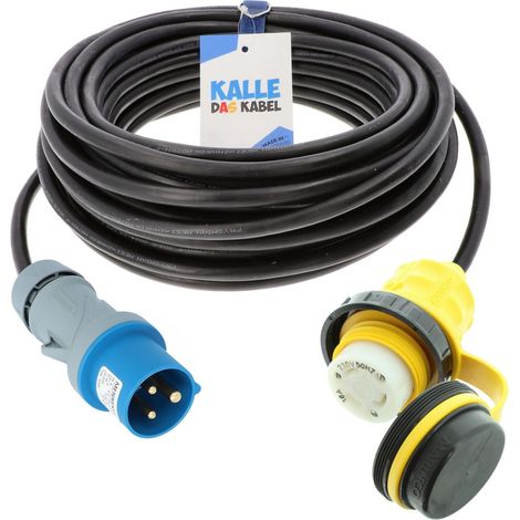 Kalle Landanschlusskabel CEE 230V 16A 2,5mm²  Marinco IP44 15 Meter