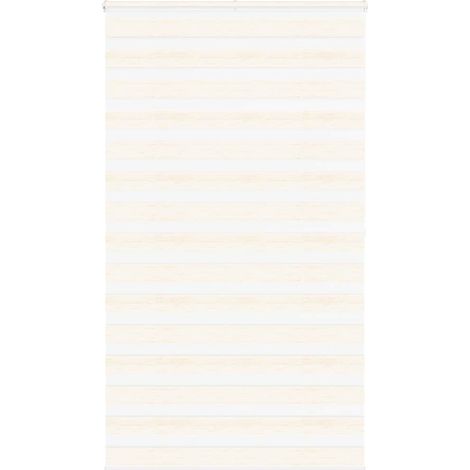 Doppelrollo Marmorbeige 125x200cm Stoffbreite 120,9 cm Polyester