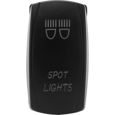 Interrupteur à bascule 5 broches, protection IP66, résistant à la corrosion, barre lumineuse LED pour voitures, camping-cars, yachts et bateaux (1/5)