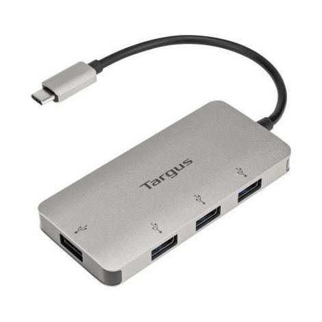 Targus ACH226EU Hub USB-C auf 4 USB-A Ports Silber (1/2)