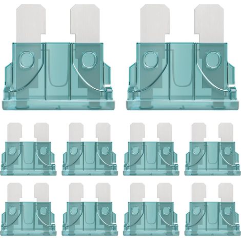 50 Pieces 1A Medium Car Fuse 1Amp Standard Car Fuses for Auto Motorcycle Automobile Truck 1Amp Car Fuse (1/5)