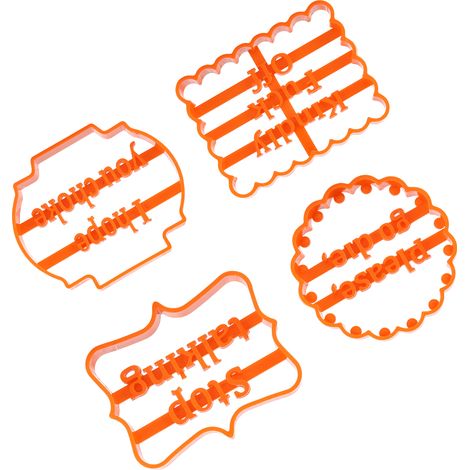 4 Emporte-pièces à Biscuits Robustes pour Enfants - Kit de Décoration Ludique et Sûr pour Pâtisserie Créative (1/5)