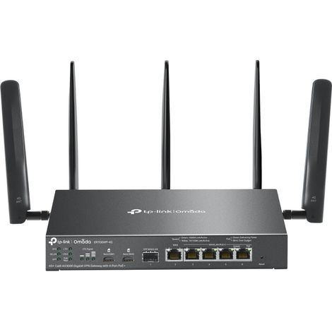 TP-Link ER706WP-4G WLAN-Router Gigabit Ethernet Dual-Band (2,4 GHz/5 GHz) Schwarz