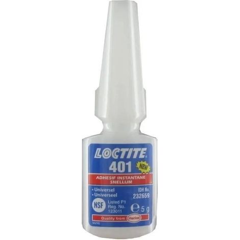 Klebstoff Loctite 401 transparent 5 Gramm schnell