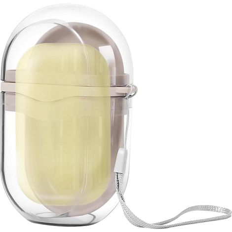 Porte-savon de voyage - Porte-savon étanche - Imperméable et hermétique - Convient pour le camping, les salles de sport et les douches. (1/5)