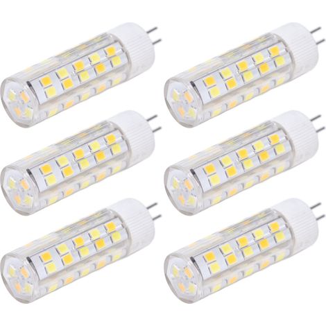 6 Ampoules G4 LED 7W 64 LEDs, 3 Températures de Couleur, 220V pour Plafonnier, Murale, Maison et Bureau (1/5)